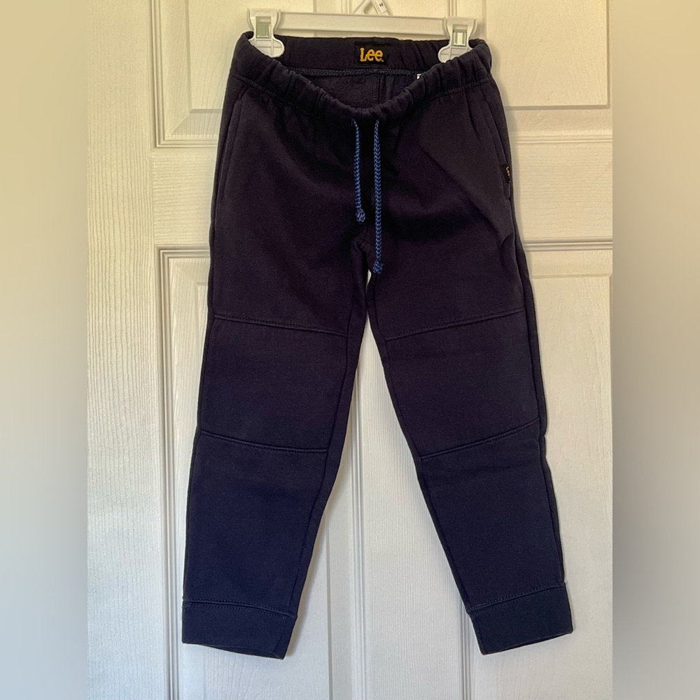 Kids Lee Navy Jogger Pants